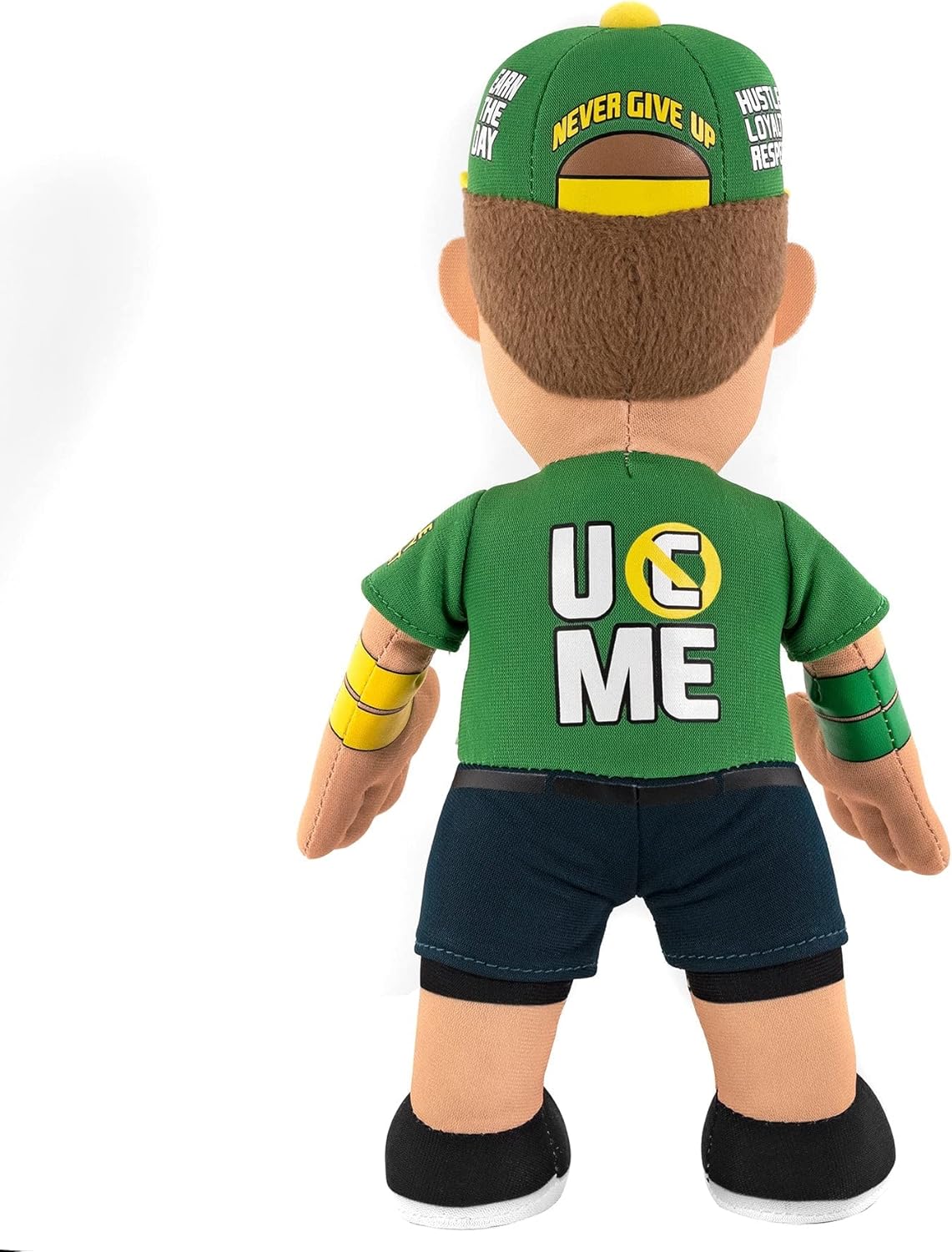 Bleacher Creatures WWE John Cena UCME – Figura de felpa de 10 pulgadas, una leyenda de la lucha libre para jugar o exhibir
