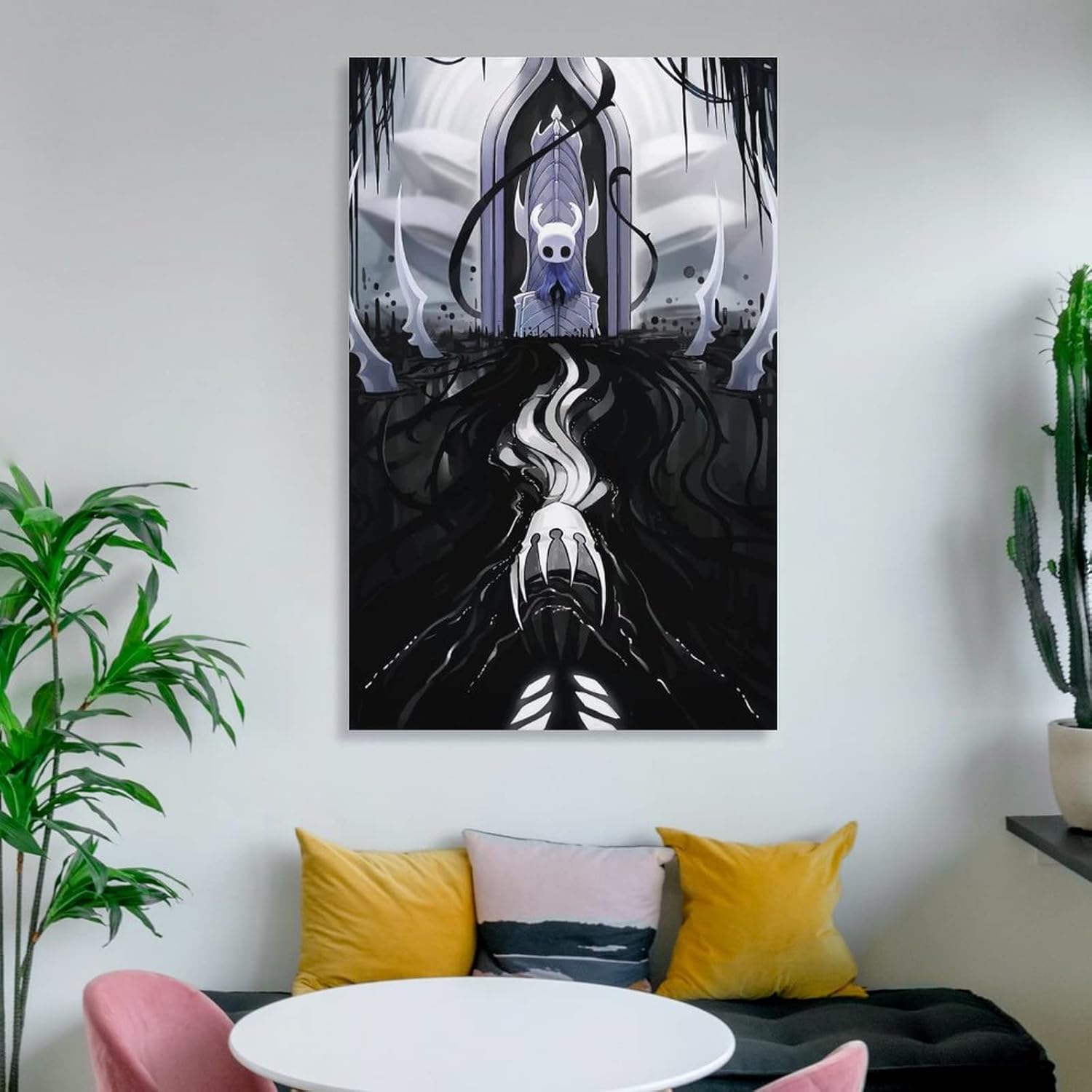 SNKB Póster de caballero hueco, pintura decorativa, lienzo, arte de pared, para sala de estar, dormitorio, 08 x 12 pulgadas (7.9 x 11.8 in)