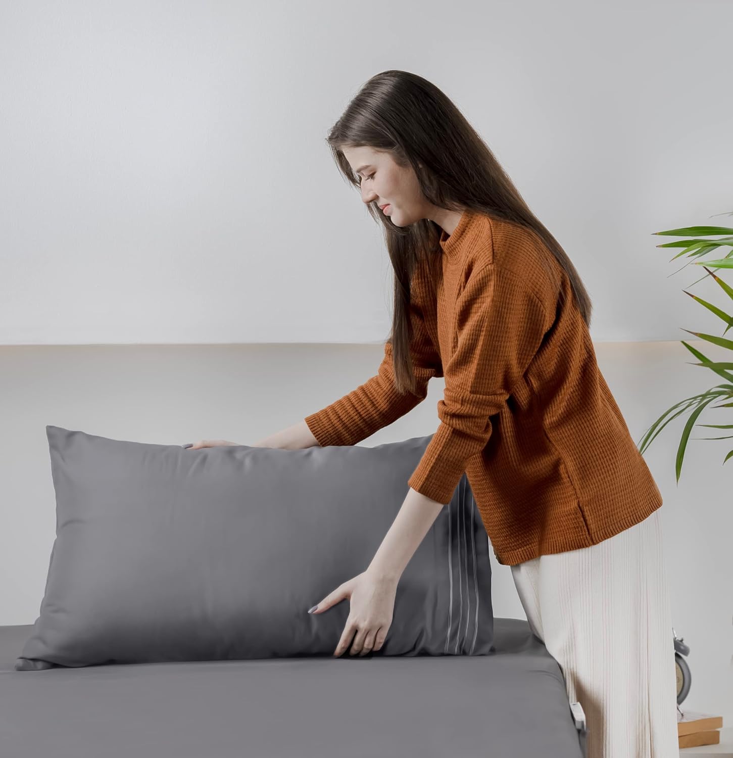 Utopia Bedding Juego de sábanas California King, sábanas de lujo de microfibra suave de 4 piezas con bolsillos profundos – Fundas de almohada