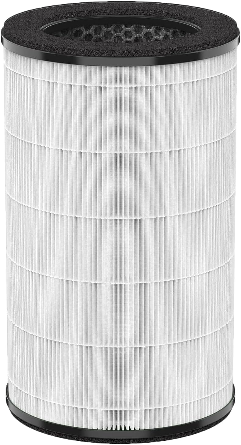 Filtro de repuesto AP-T30, compatible con purificador de aire Homedics AP-T30, AP-T30WT, AP-PET35, AP-PET35-WT, reemplazo del filtro de purificador