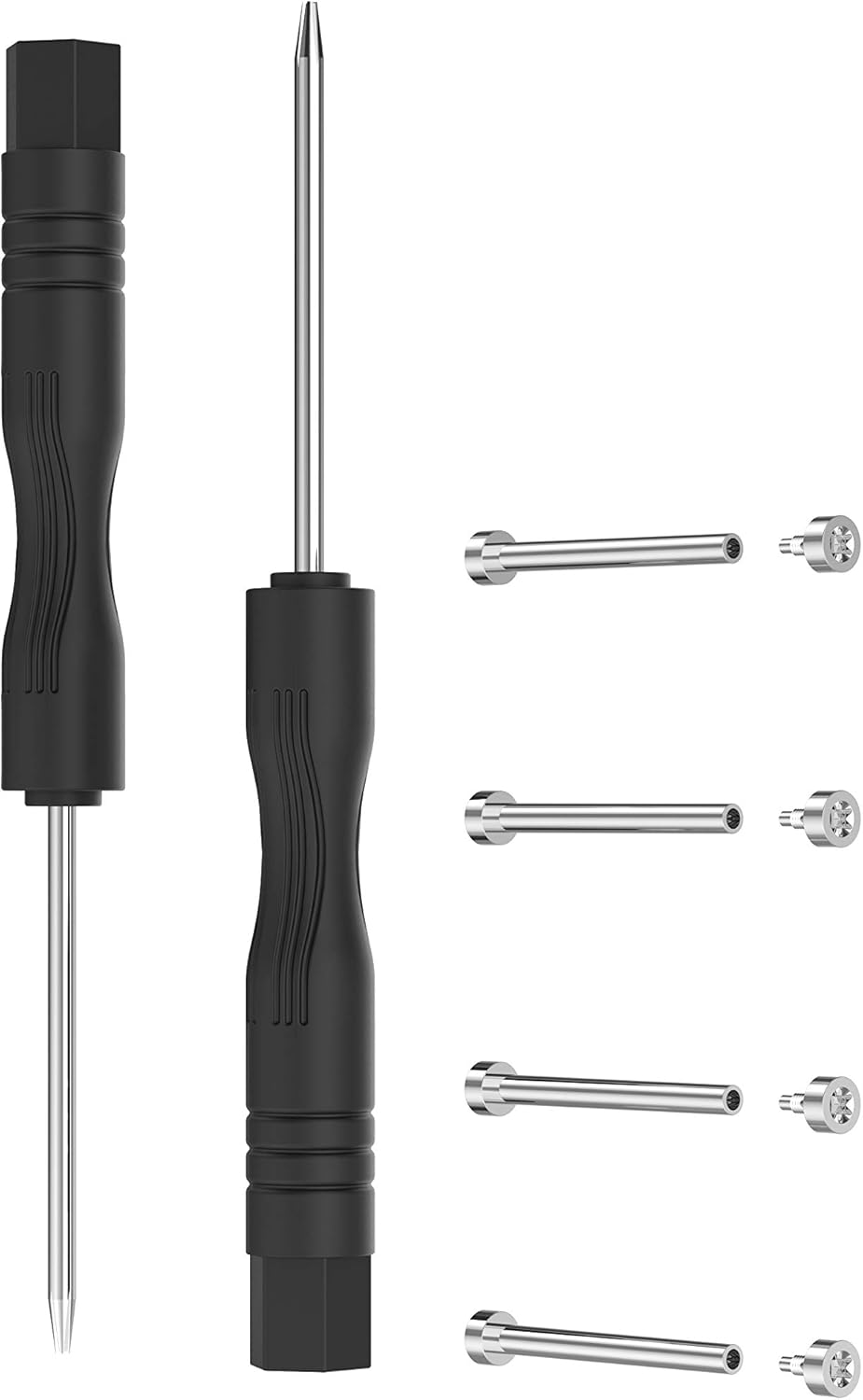 Tornillos y destornilladores compatibles con Garmin Forerunner 935945 Varillas de tornillo de metal, adaptadores de reloj, conectores de reloj, kit