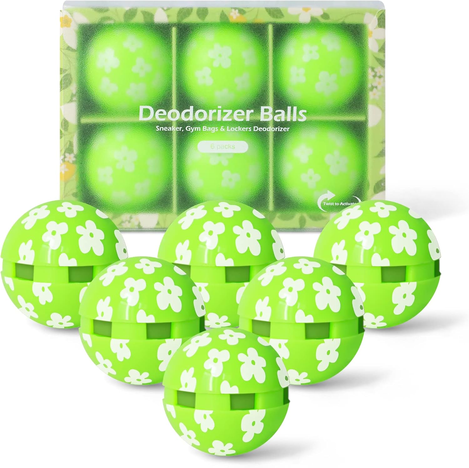 Pelotas desodorantes para tenis, bolas de olor para tenis, desodorante de zapatos para tenis, bolsas de gimnasio, taquillas, coche, aroma fresco de