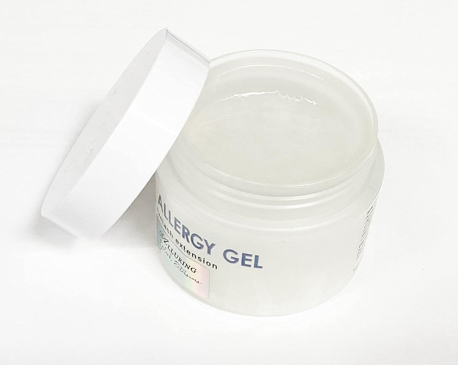 Gel antialérgico para pegamento de extensión de pestañas  Previene la alergia al pegamento de pestañas y reduce los humos y olores (1 unidad)