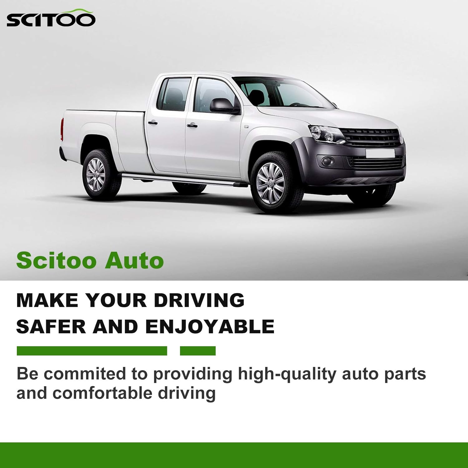 SCITOO 2 piezas Kit de suspensión 2 frontal exterior Tie Rod End Fit para 2001  2009 para Ford Escape para Mazda Tribute para Mercury Mariner ES3631