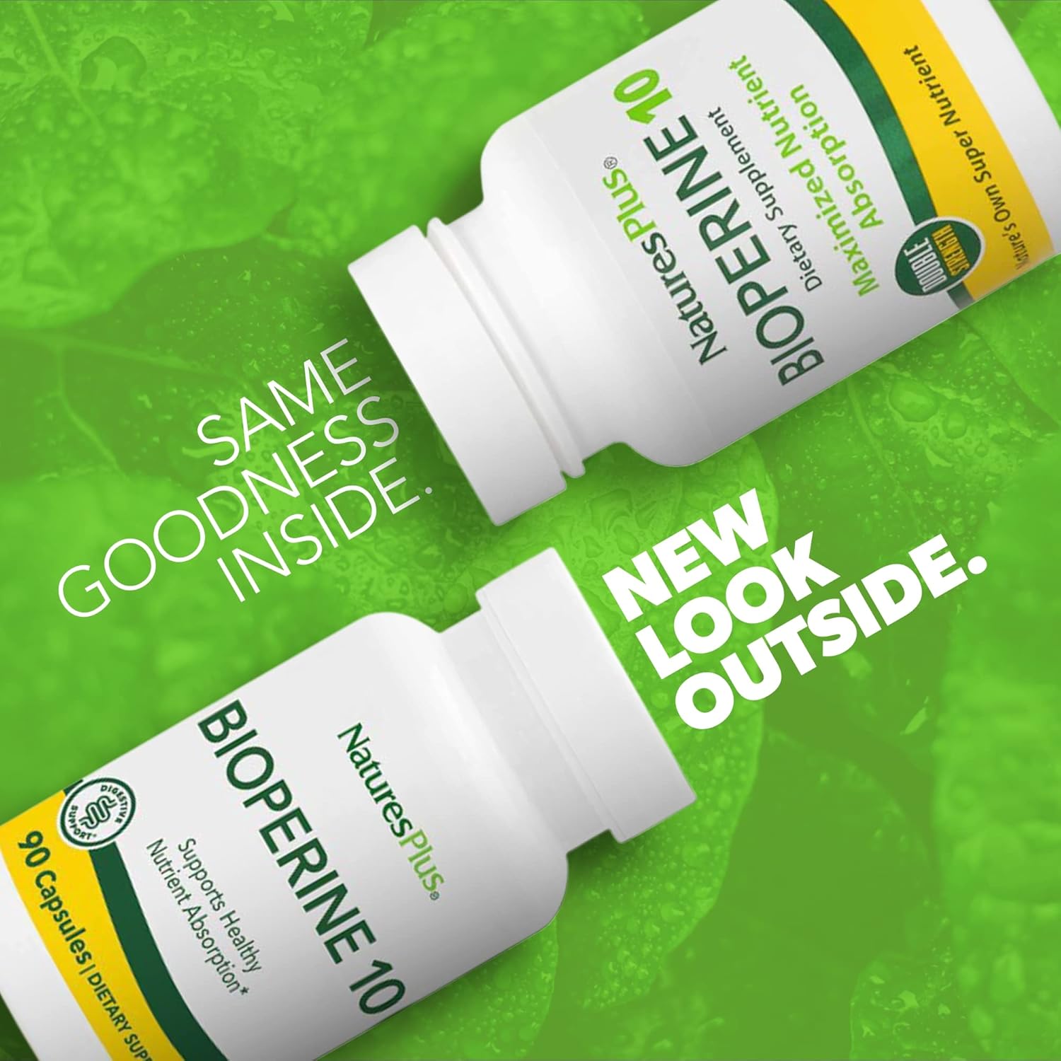 Bioperine 10, 90 cápsulas, NaturesPlus