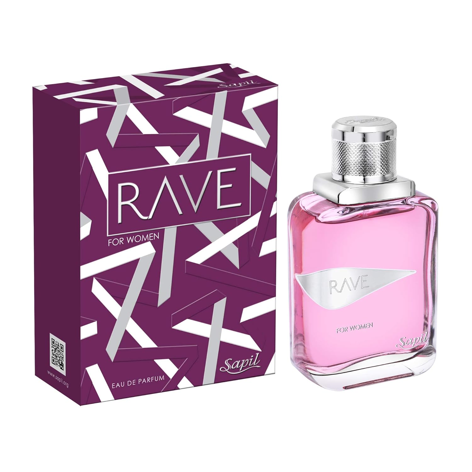 Sapil Perfumes “Rave for Women” – Aroma tentador de larga duración para todos los días de Dubai – Aroma floral dulce afrutado – Fragancia en aerosol