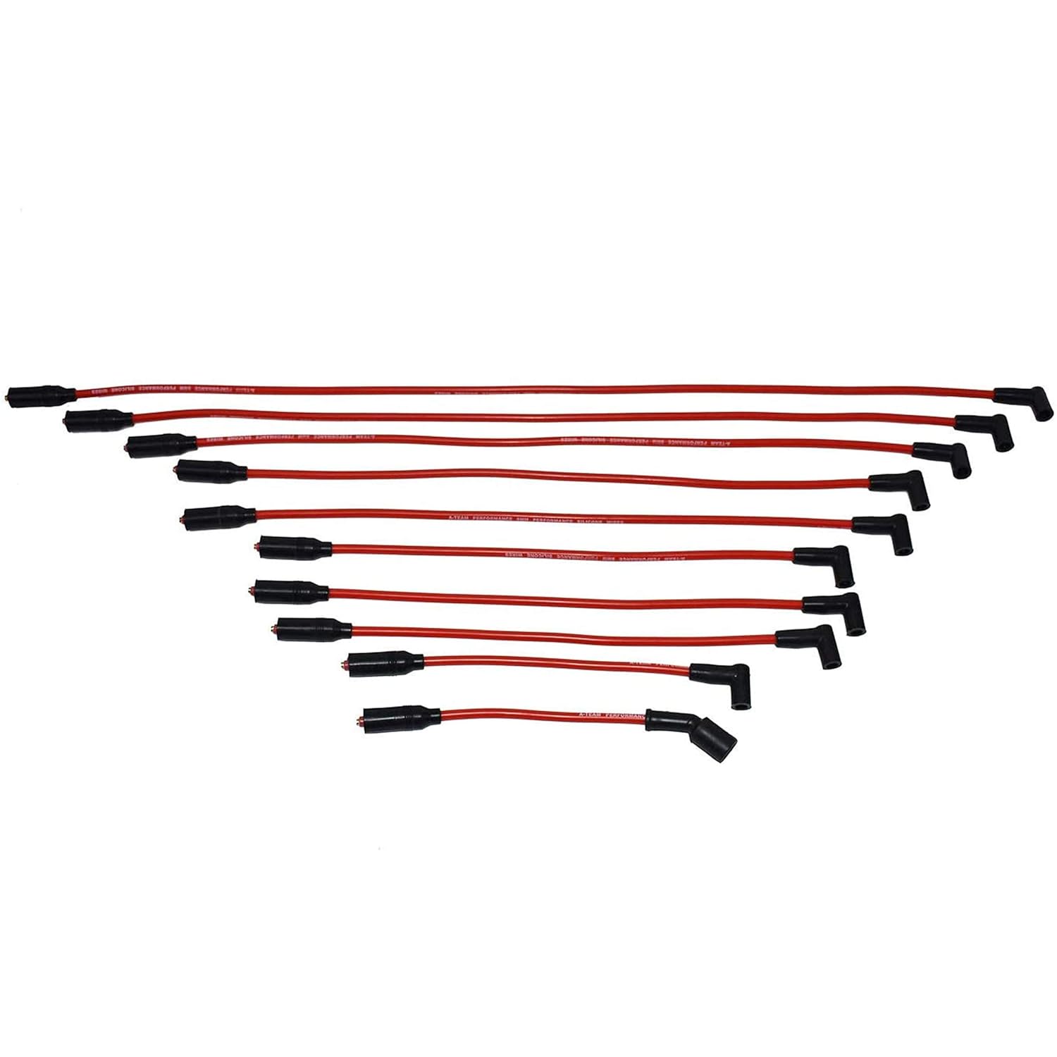A-Team Performance – Juego de cables de bujía de silicona LT1 LT4 Optispark – Compatible con GM Chevy Chevrolet Pontiac Z28 Camaro Corvette Firebird