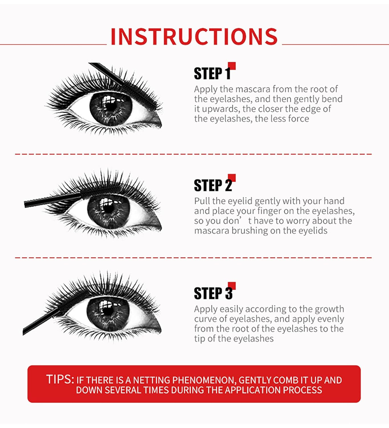 Yanquina – Máscara de pestañas Yanqina súper larga, 4D impermeable y a prueba de sudor, máscara de lujo súper larga, máscara de alargamiento