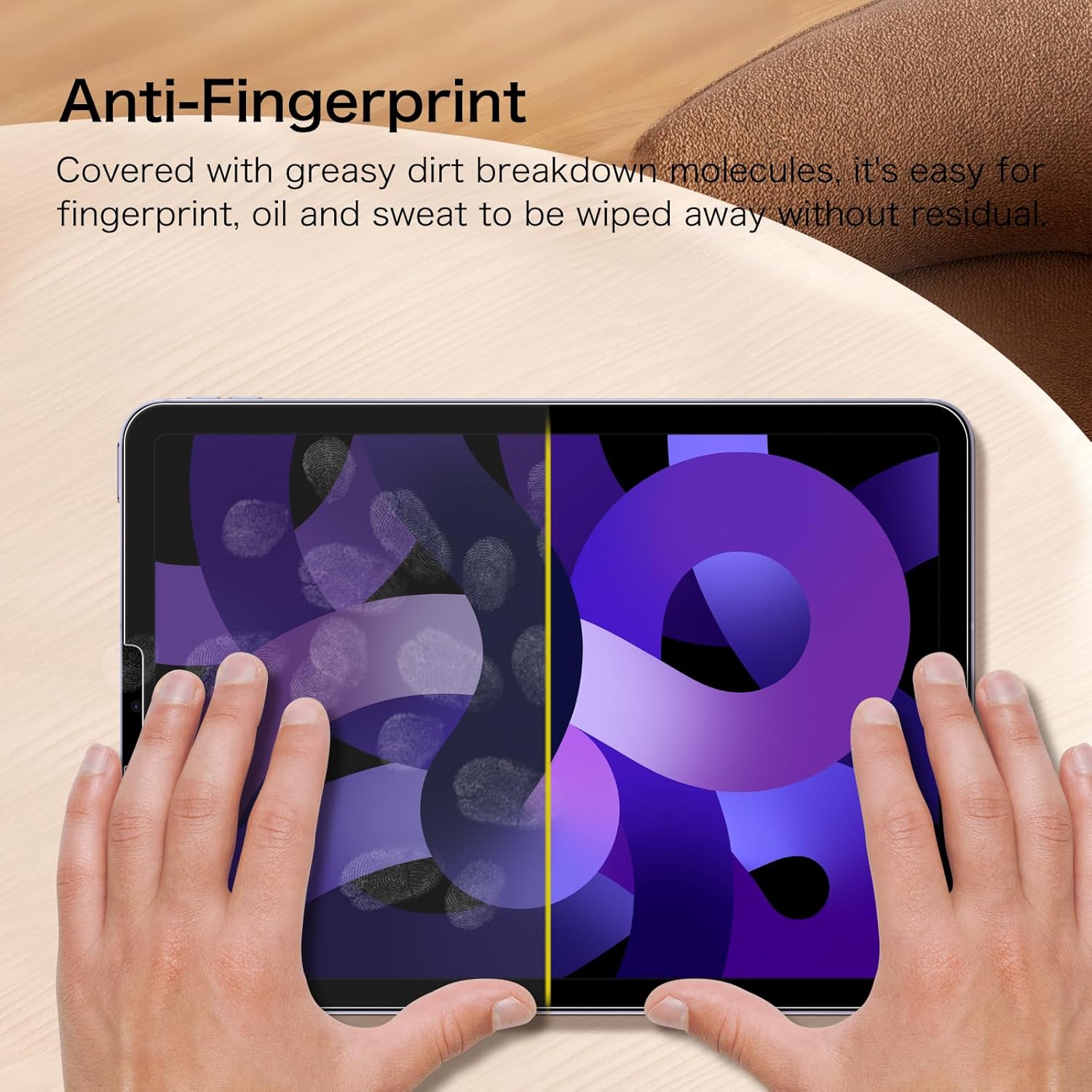 Fintie Protector de pantalla para iPad Air de 4 generación de 10.9 pulgadas 2020, iPad Pro de 11 pulgadas 20202018 (paquete de 2) funciona con Apple