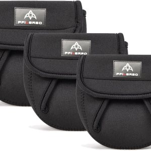 3 fundas de carrete de pesca giratorio, bolsa de pesca de pesca de pesca de pesca de pesca de cebo de pesca para carretes de pesca para carretes 3 fundas de carrete de pesca giratorio, bolsa de pesca de pesca de pesca de pesca de pesca de cebo de pesca para carretes de pesca para carretes