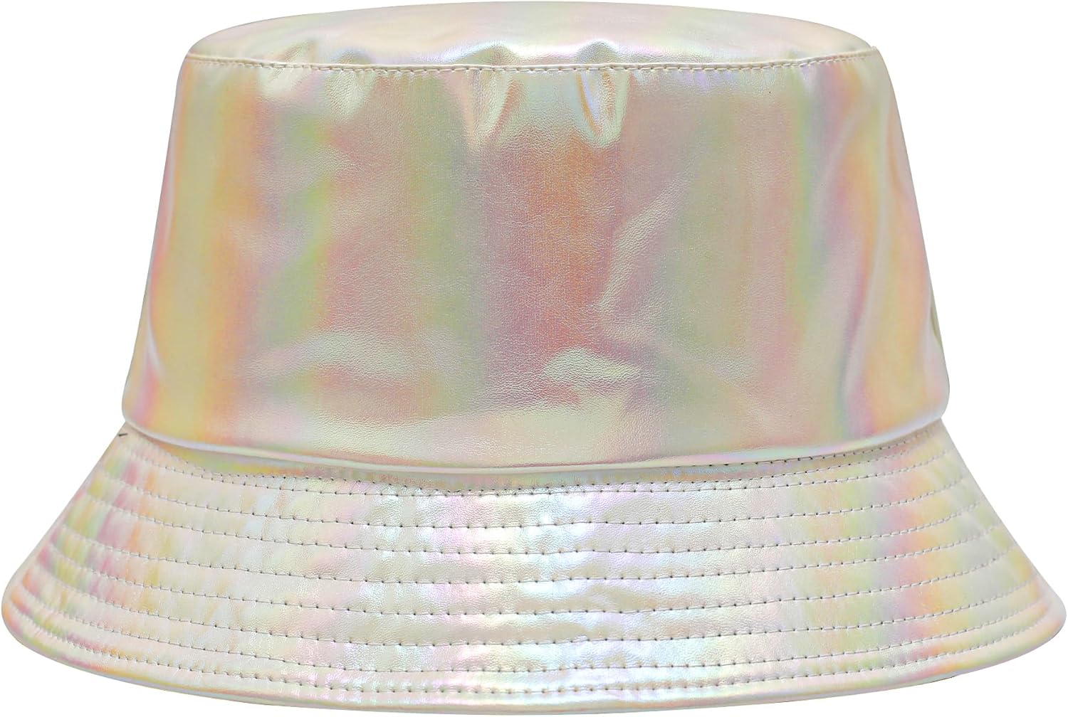 ZLYC Sombrero unisex de moda para pescadores de piel sintética impermeable