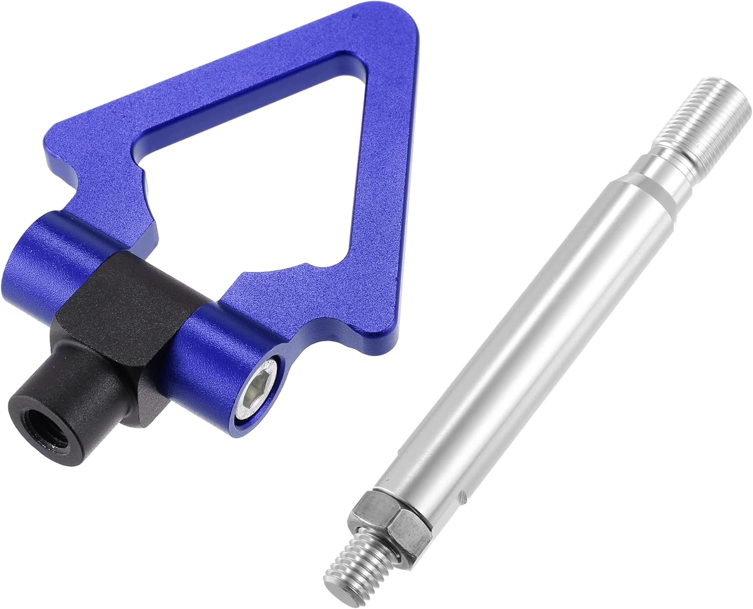 X AUTOHAUX Anillo de remolque de parachoques delantero para Subaru Impreza WRX BRZ Gancho de remolque de ojo Tornillo Forma Triángulo para Subaru