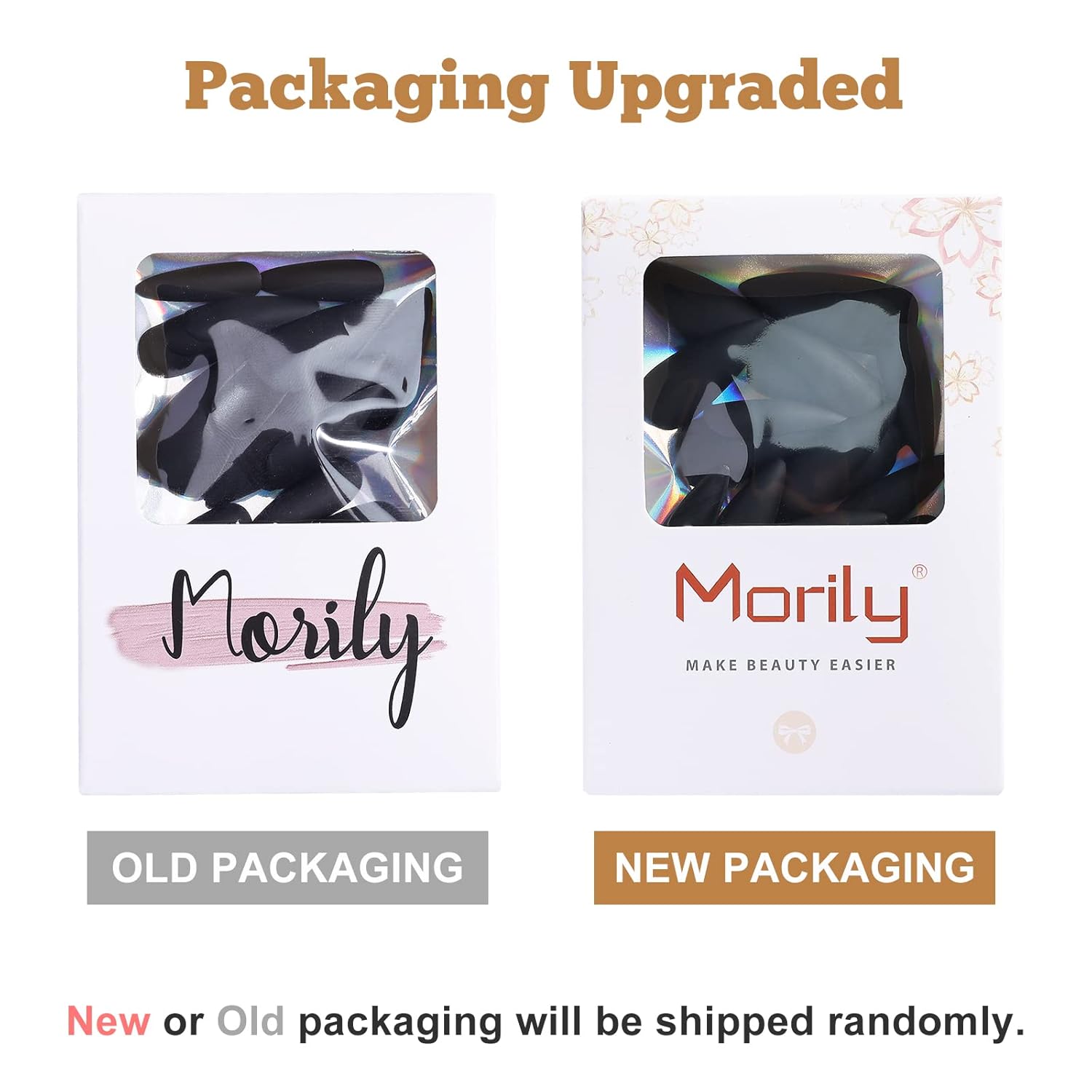 Morily 24 uñas postizas mate de color puro medio largo de aguja almendra a presión en uñas postizas uñas postizas manicura artificial para mujeres y