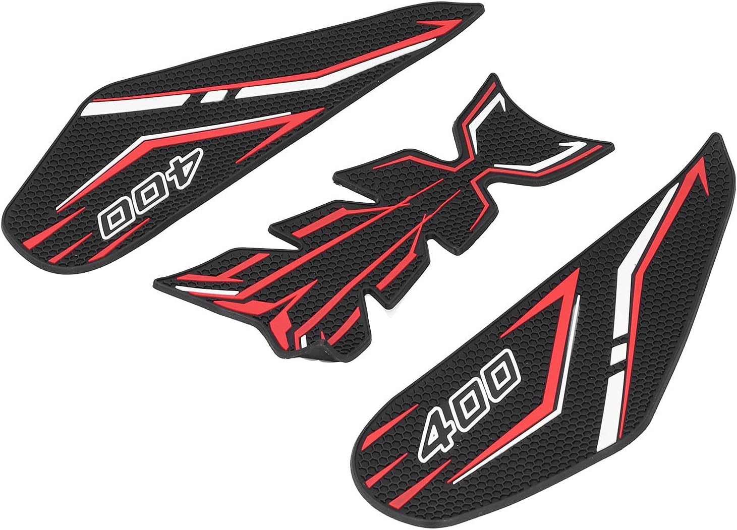 Yctze 3 calcomanías para tanque de combustible para motocicleta, protector de almohadilla para KAWASAKI NINJA 250400Z400