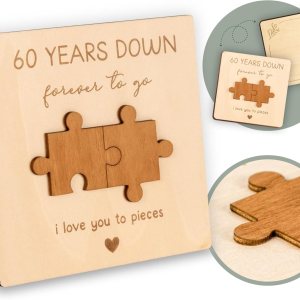 Tarjeta de regalo de 60 aniversario para padres Divertida tarjeta de 60 aniversario de boda para parejas, ideas de regalo de matrimonio de 60 años Tarjeta de regalo de 60 aniversario para padres Divertida tarjeta de 60 aniversario de boda para parejas, ideas de regalo de matrimonio de 60 años
