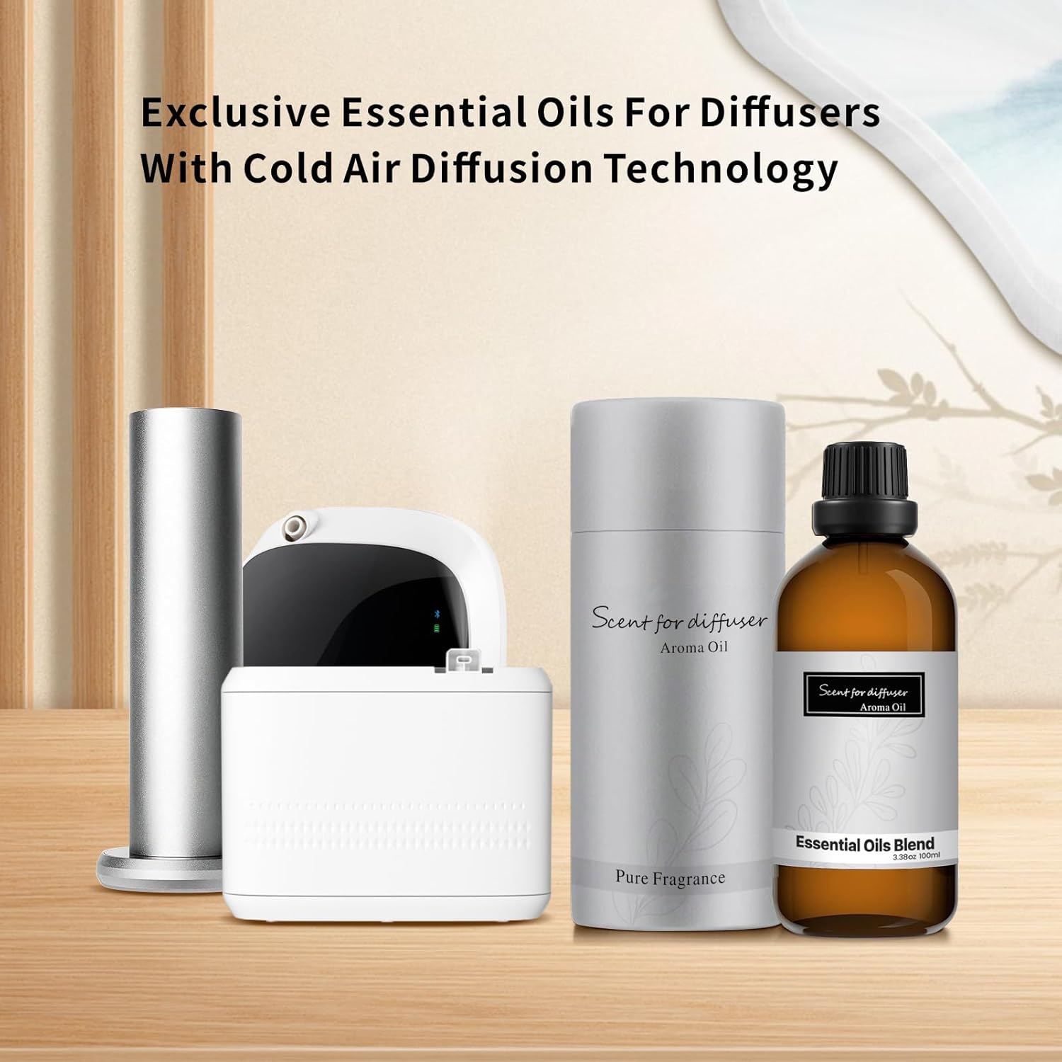 Aceite esencial para máquina de aire aromático para el hogar, aromas de lujo para el hogar, aroma de hotel para difusor de aroma, 3.4 fl oz de