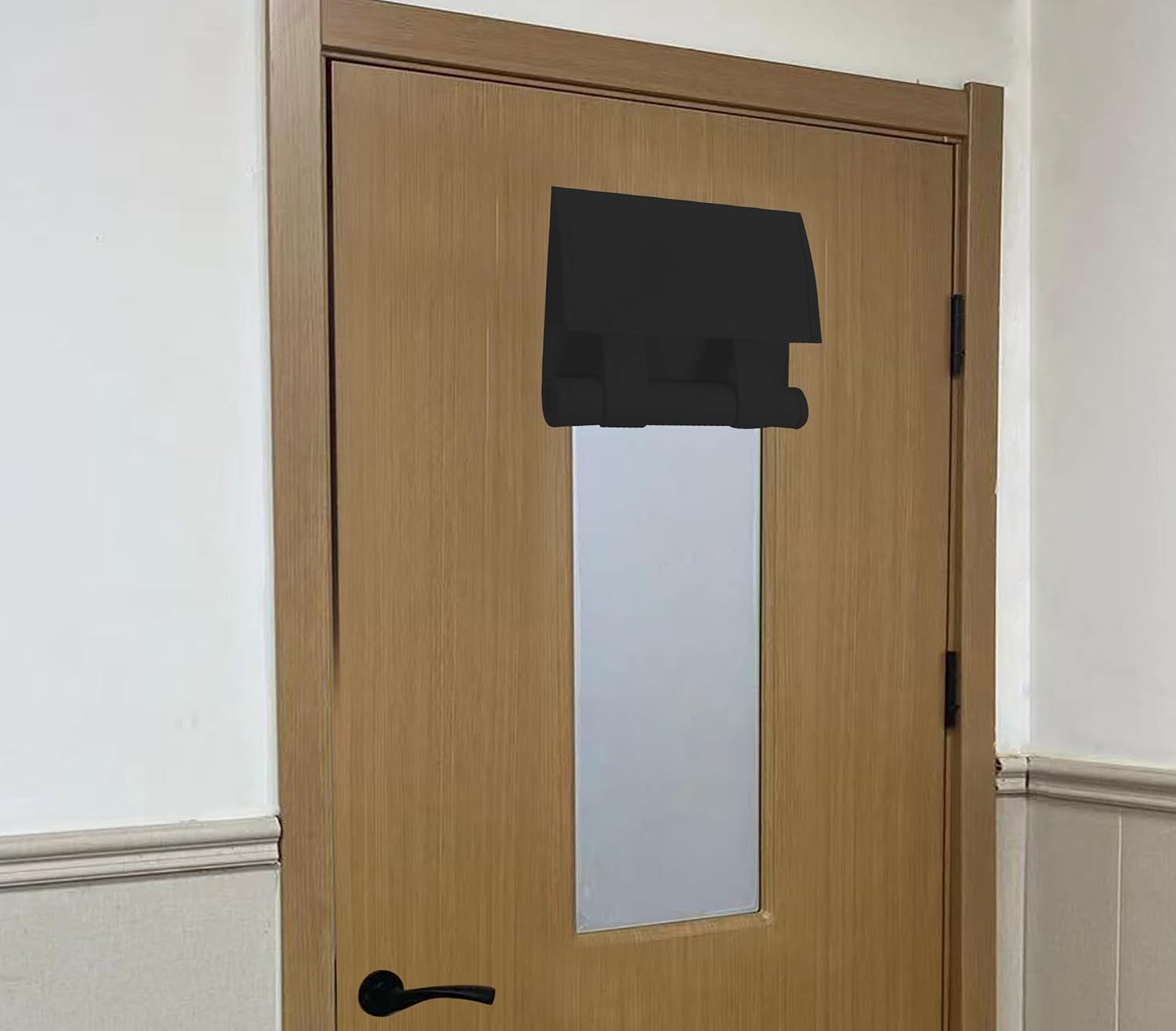 WdFour Cortinas de puerta lateral para ventana de puerta, oscurecimiento de habitación, cubierta de ventana de puerta de color sólido para puerta de