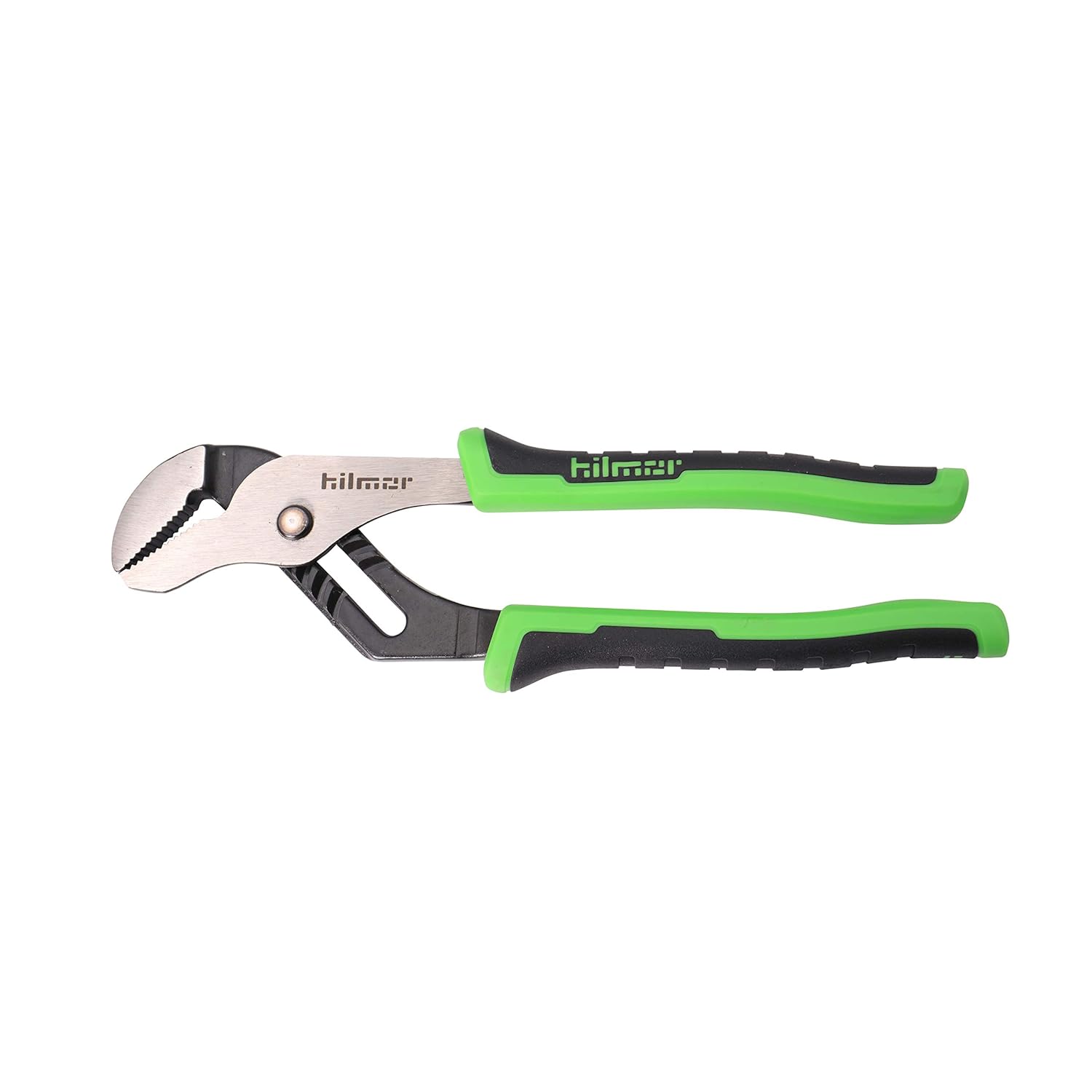 Hilmor Alicates de lengüeta y ranura de 10 pulgadas con mango de goma, negro y verde, GJP10 1885367