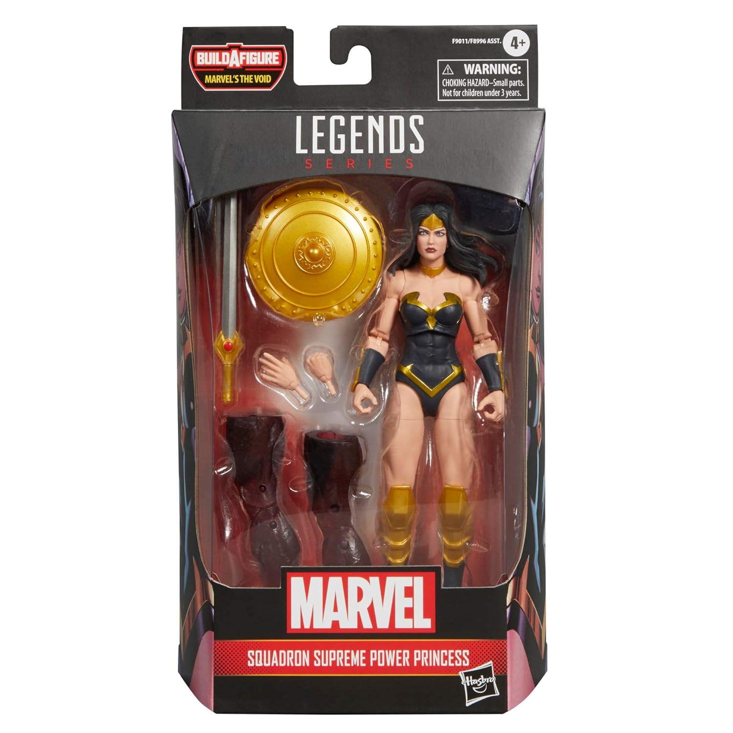 Marvel Legends Series Squadron Supreme Power Princess, Comics Figura de acción coleccionable de 6 pulgadas