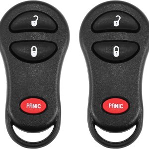 X AUTOHAUX 2 unidades GQ43VT17T 315MHz reemplazo sin llave remoto de entrada remoto para Dodge para Ram 1500 2500 3500 Pickup 2001-2005 para Dodge X AUTOHAUX 2 unidades GQ43VT17T 315MHz reemplazo sin llave remoto de entrada remoto para Dodge para Ram 1500 2500 3500 Pickup 2001-2005 para Dodge