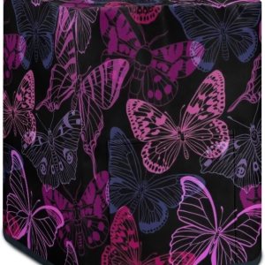 Fundas para freidora de aire extra grandes, diseño de mariposa morada, accesorios cuadrados para freidora de aire de 5 a 6 cuartos de galón, Fundas para freidora de aire extra grandes, diseño de mariposa morada, accesorios cuadrados para freidora de aire de 5 a 6 cuartos de galón,