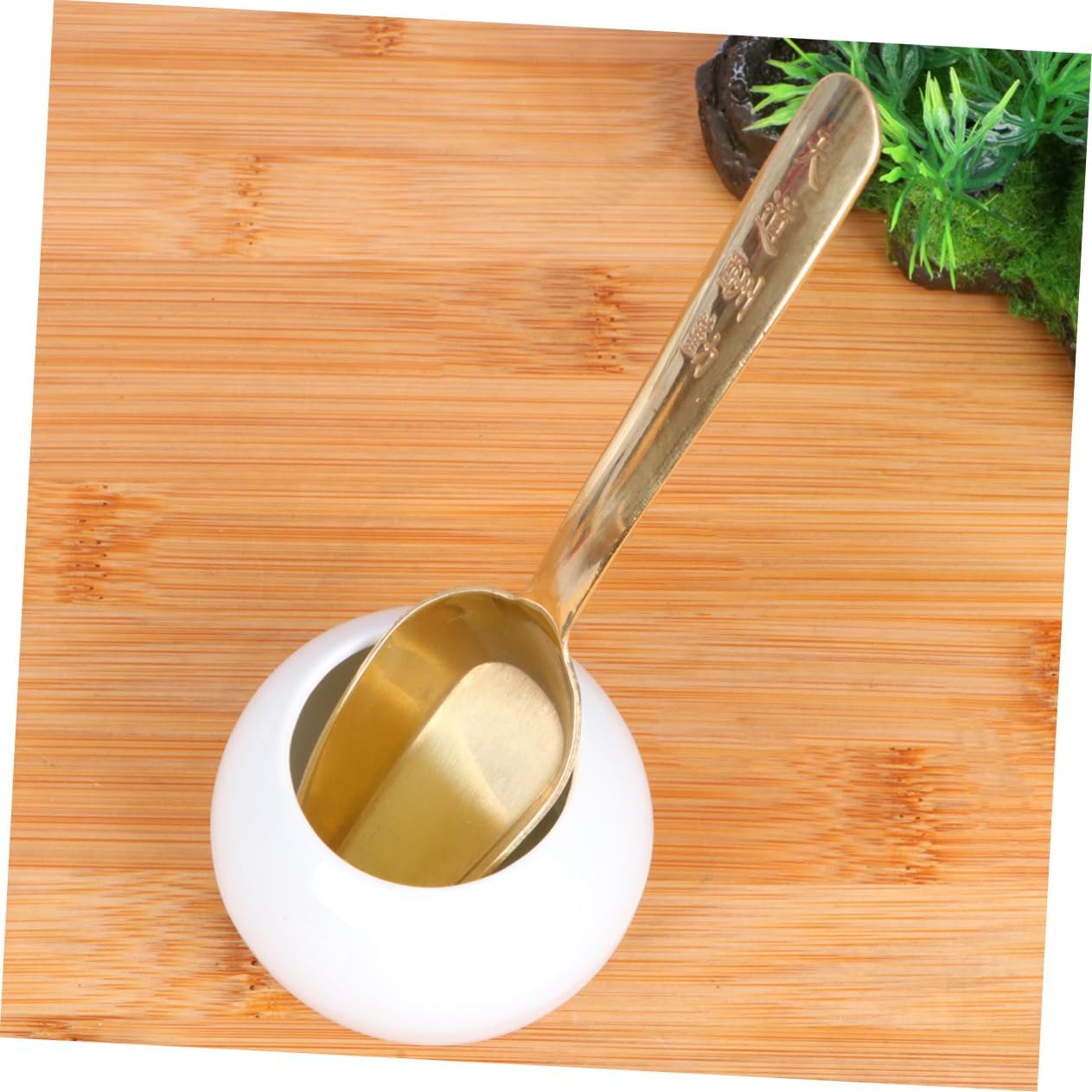 YARNOW 6 1 Gong Fu Herramientas de té Ceremonia Herramientas Matcha Cepillo Kit de herramientas de té Cilindro de cobre Juego de herramientas de té