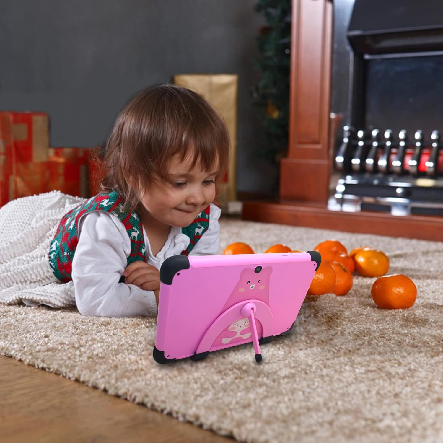 weelikeit Tablet para niños, tableta Android de 7 pulgadas para niños y niñas de 3 años en adelante, 2 GB de RAM y 32 GB de ROM, tabletas para niños