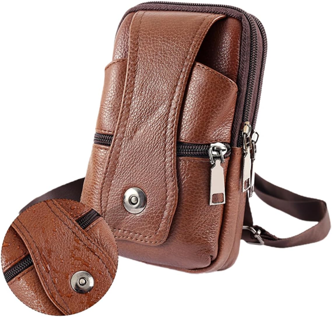GALPADA 1 Pc Men’s Mobile Phone Bag Casual Bag for Men Trendy Waist Purse Practical Waist Purse Creative Smartphone Bag Waterproof Waist Pouch