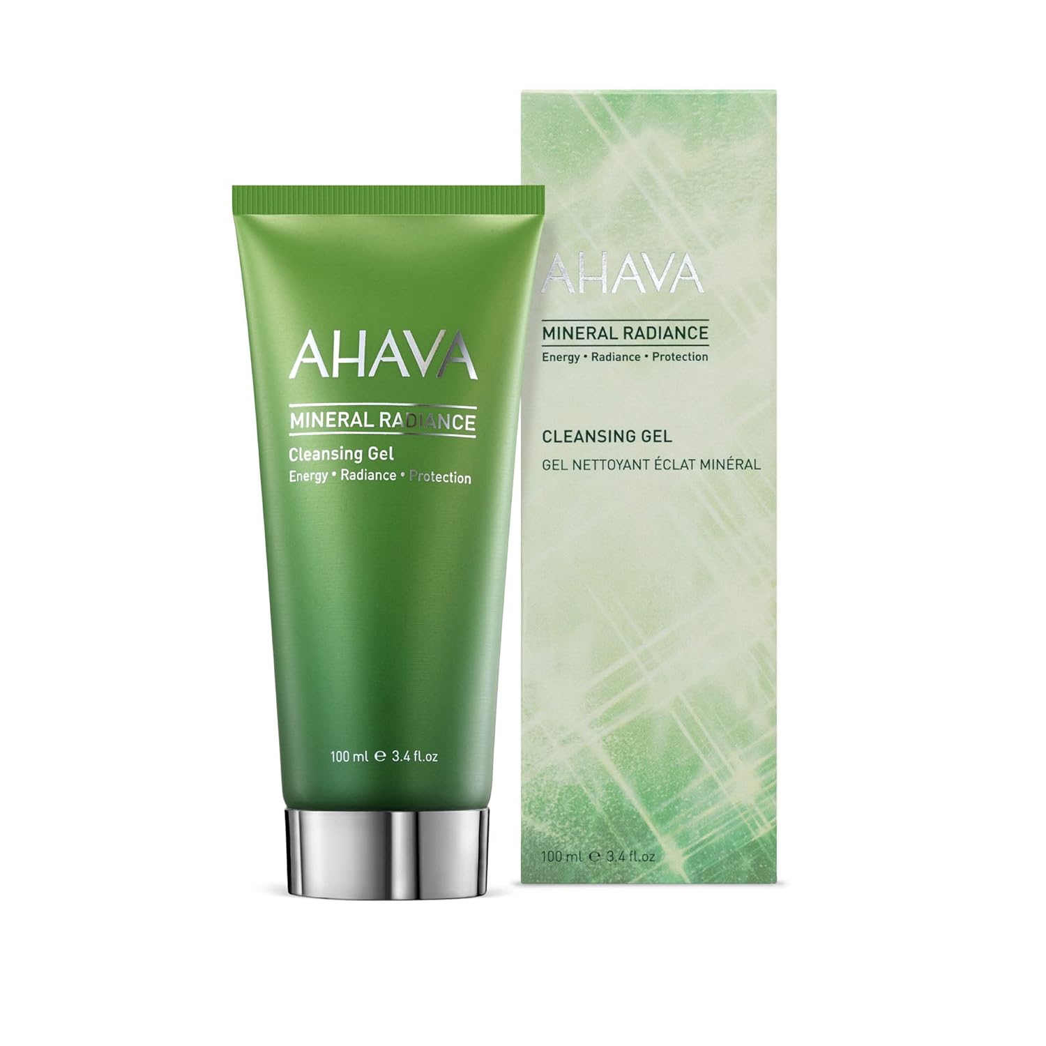 AHAVA Mineral Radiance Gel Limpiador, 3.4 Fl Oz