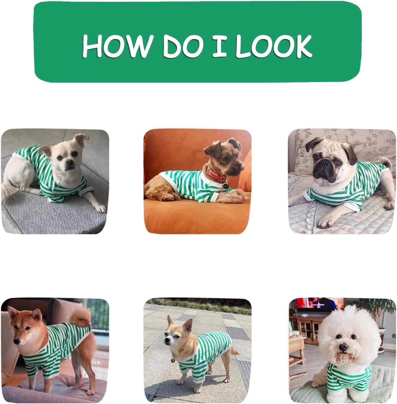Camiseta a rayas para perro, ropa de moda para mascotas, camisetas de algodón, chalecos elásticos, suaves y frescas para cachorros y gatitos