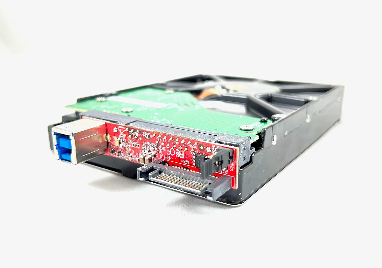 Ableconn IUSB3SA6G SATA III  SATA II a USB 3.0 Tipo-B (F) Adaptador Mini Vertical