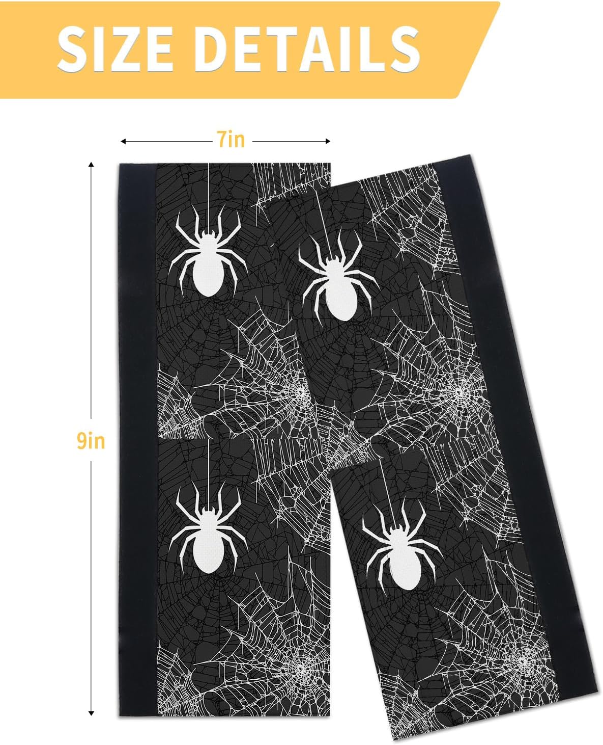 Juego de 2 fundas para manijas de puerta de refrigerador de Halloween para lavavajillas, microondas, horno, nevera, estufa, electrodomésticos,