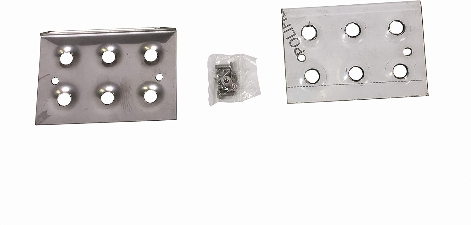 Westin 56-100006 Placa de paso de acero inoxidable HDX Kit Repl de placa de paso de 6 pulgadas con tornillos (juego de 2)
