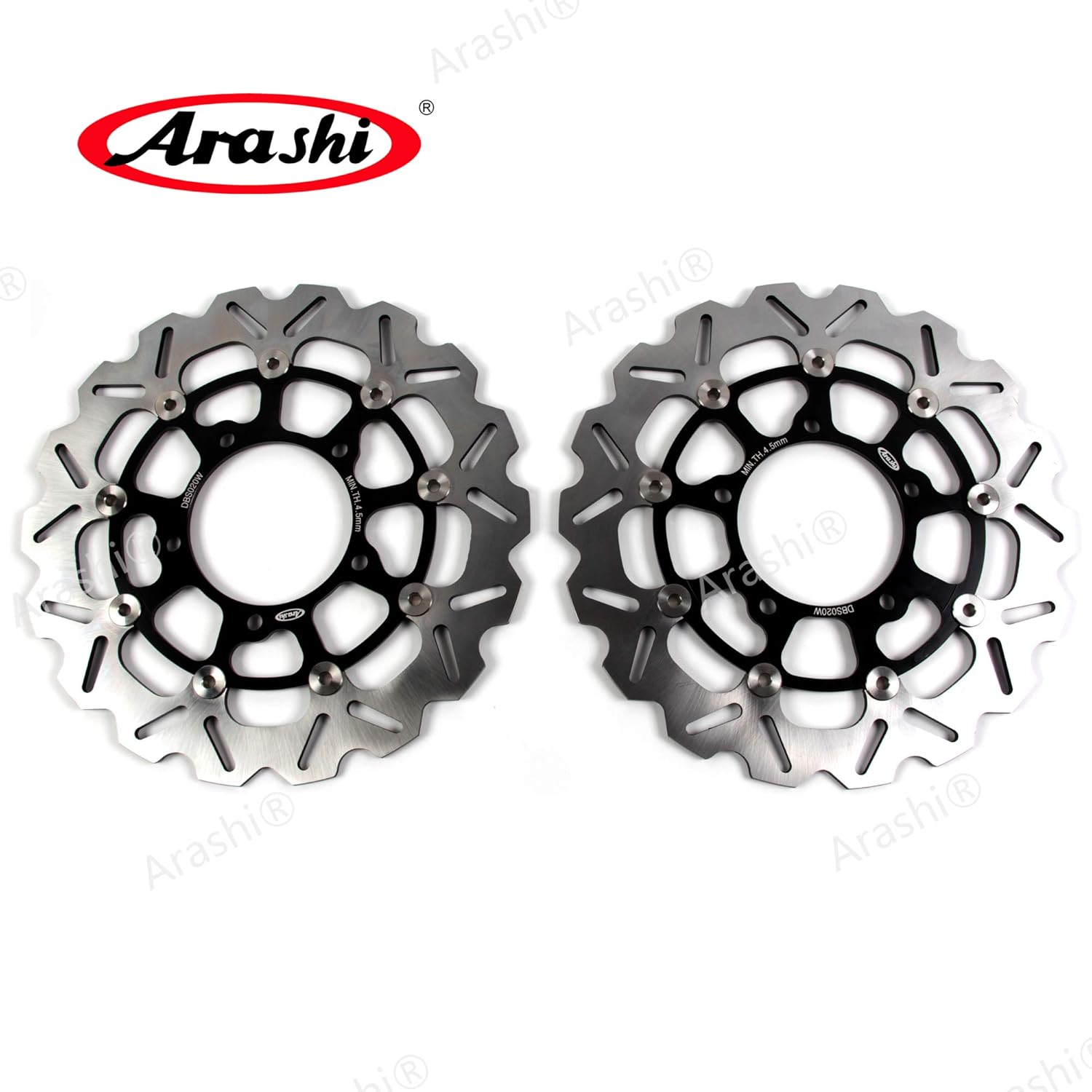 Arashi Rotores de disco de freno delantero para Suzuki VZR1800N BOULEVARD M109R 2006-2015  VZR 1800 BOULEVARD M109 R 2017  GSXR 600 750 2006-2007