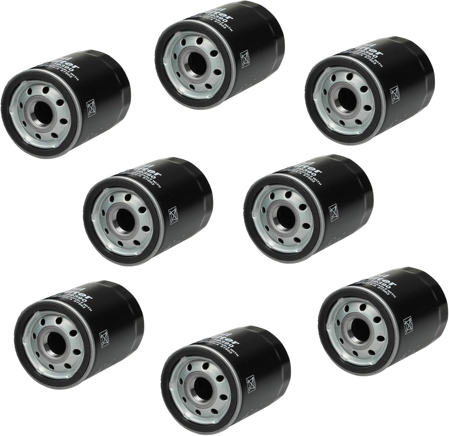8 filtros de aceite BAIZHIHUA 19390 de alta calidad que reemplazan a AA5Z-6714-A, 57502XP, FL-500S se adapta a BuickCadillacChevy, GMC Ford Edge,