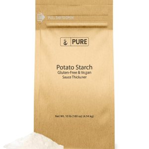 Pure Original Ingredients Espesante de almidón de patata para salsas, sopa y salsa (10 libras) Pure Original Ingredients Espesante de almidón de patata para salsas, sopa y salsa (10 libras)