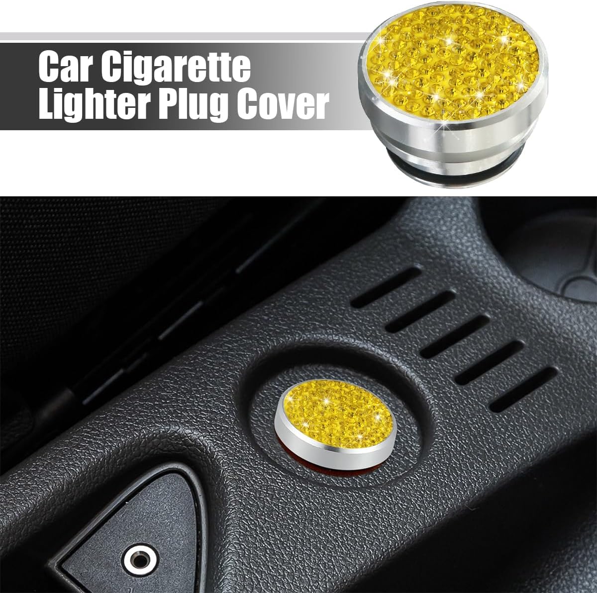 Cubierta de enchufe para encendedor de cigarrillos, cubierta de enchufe de encendedor de cigarrillos de automóvil, cubierta de enchufe de enchufe de