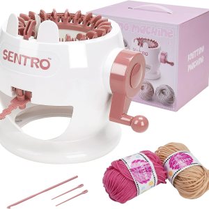 YIMORIA Sentro – Máquina de tejer rotativa para adultos y niños, inteligente de 22 agujas, adecuada para principiantes, calcetines eficientes de YIMORIA Sentro – Máquina de tejer rotativa para adultos y niños, inteligente de 22 agujas, adecuada para principiantes, calcetines eficientes de