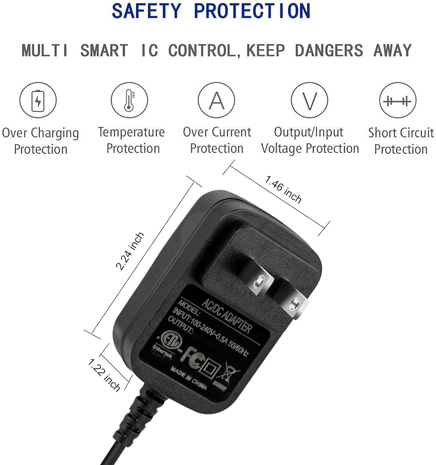 Cargador de aspiradora de piscina para Intex 28620 28620E 28620EP 12269 CL1704 inalámbrico automático robótico aspiradora de piscina Cable de