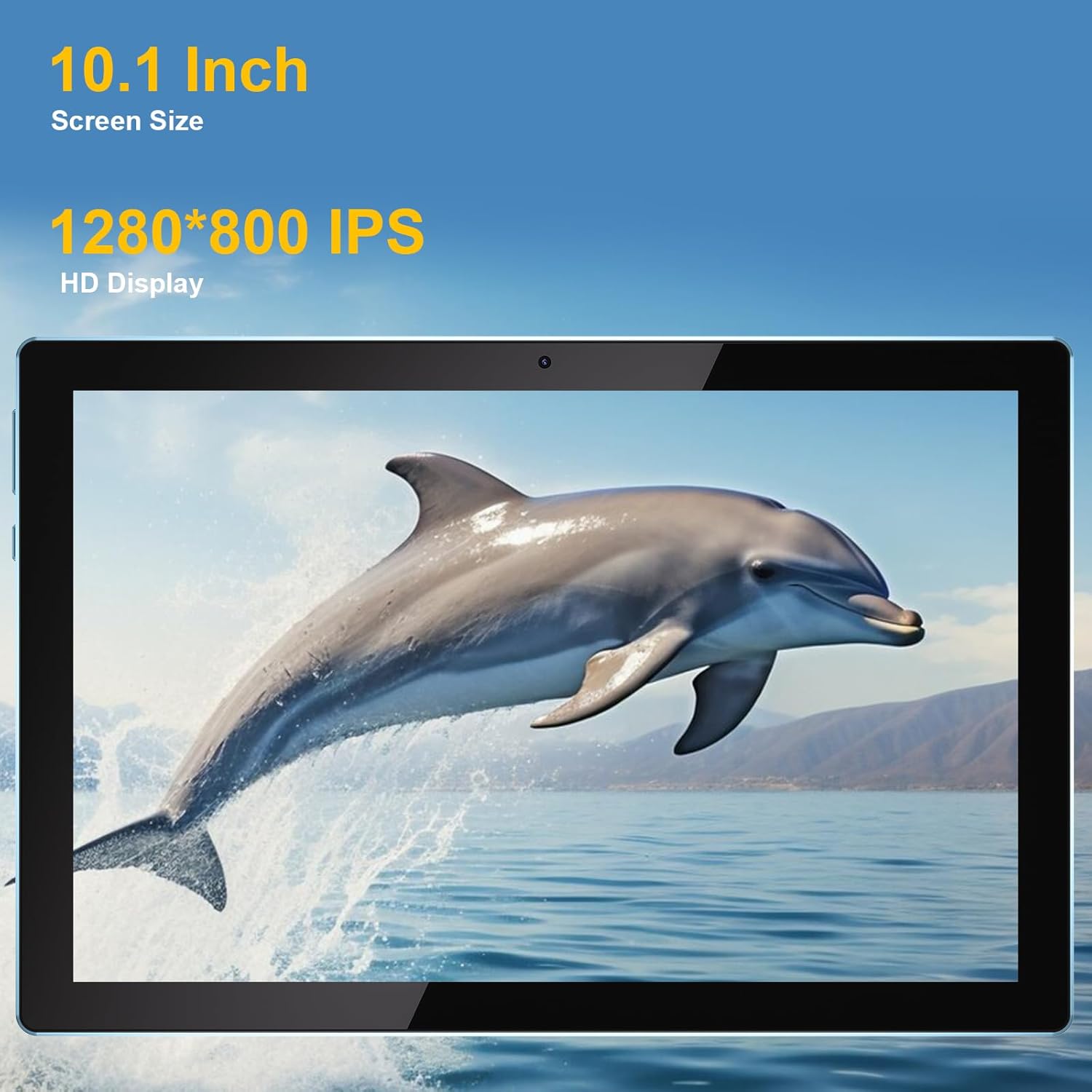 Tableta con teclado 10 pulgadas Tablets Android 13 Tableta 2 en 1 Tablet 8GB+128 GB pestaña de juego incluida Funda inalámbrica Ratón Stylus Pen
