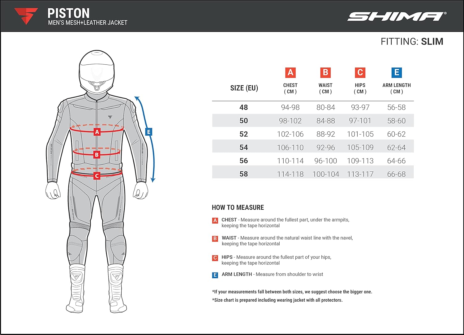 SHIMA PISTON – Chaqueta y pantalones de moto para hombre, cuero y malla, con paneles elásticos, protectores CE