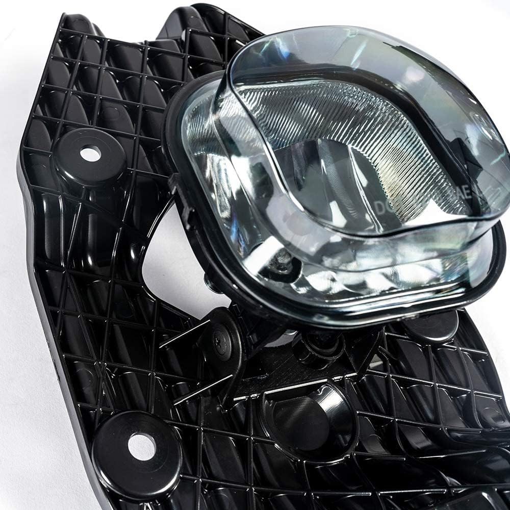 PIT66 Faro antiniebla para parachoques delantero, compatible con Ford F250 F350 F450 F550 Super Duty faros antiniebla con arnés de lente ahumada