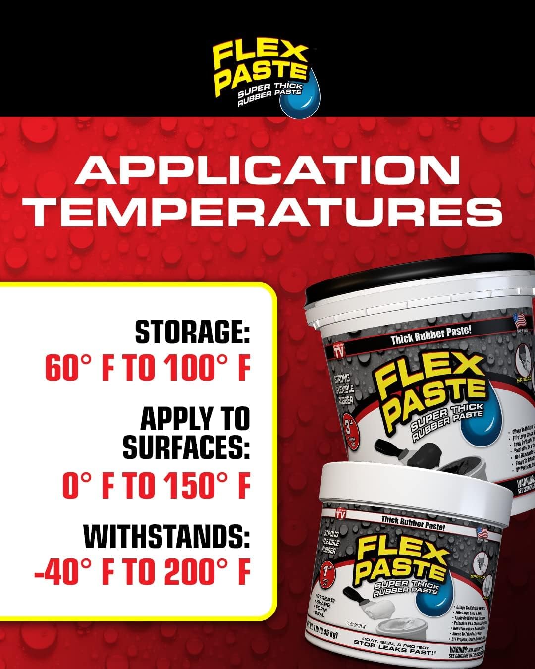 Flex Paste – Tarro de 3 libras