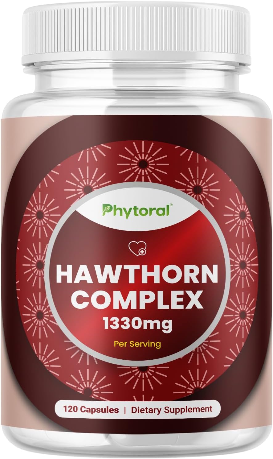 Cápsulas extra fuertes de bayas de espino  Suplemento de espino para la salud del corazón para hombres y mujeres  Potente extracto 41 vitaminas del