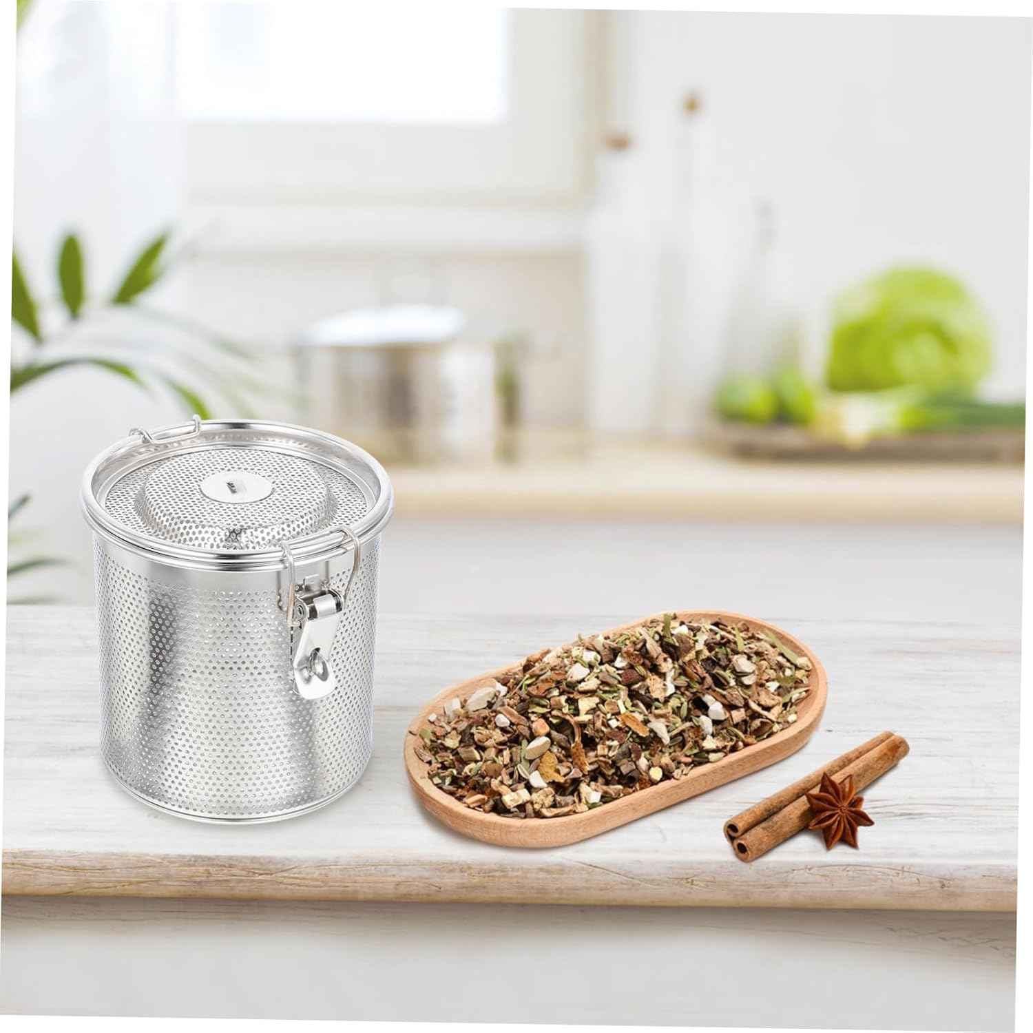 DOITOOL 2 bolas de malla de té perfumadas de acero inoxidable