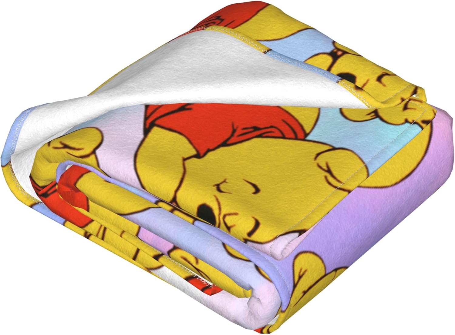 Manta de franela de dibujos animados, súper suave, acogedora y cálida ropa de cama de felpa para sofá, sala de estar, dormitorio, 01 50 x 40 pulgadas