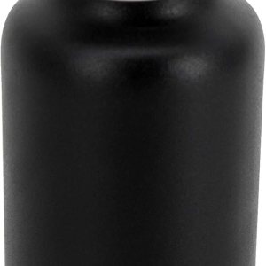 Frasco de vacío negro, 11.8 fl oz, 2.9 x 2.9 x 6.4 pulgadas Frasco de vacío negro, 11.8 fl oz, 2.9 x 2.9 x 6.4 pulgadas