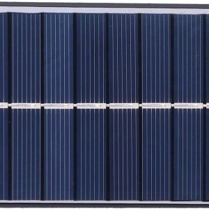 1.2W 5V Tablero de carga solar de silicio policristalino Panel solar portátil para barcos aviones cría RV actividades de camping 1.2W 5V Tablero de carga solar de silicio policristalino Panel solar portátil para barcos aviones cría RV actividades de camping