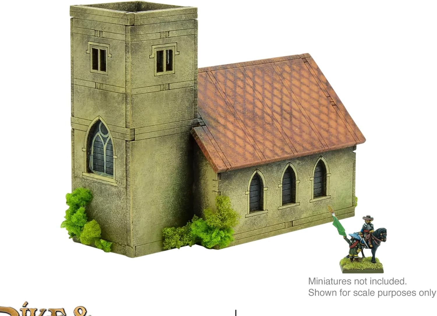 Warlord Games Pike & Shotte Epic Battles Village Scenery Pack Mesa Militar Wargaming Kit de modelo de plástico 218810002