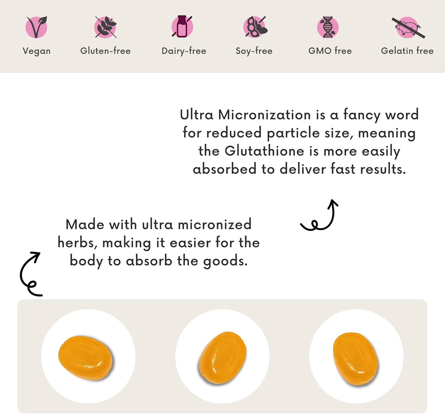 Gotas de glutatión ultra micronizadas, altamente purificadas y biodisponibles, fermentación sin OMG, antioxidante, suplemento de glutatión reducido